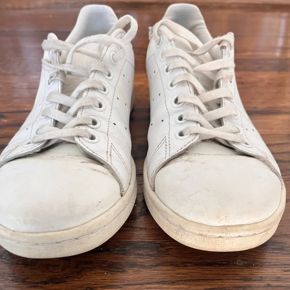 Adidas White Stan Smith Sneakers youth 6 - Picture 3 of 7